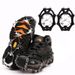 Outdoor 26 teeth ice mountain snow non-slip shoe cover snow claw 201 stainless steel crampons_desvips.com