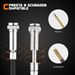 ROCKBROS bicycle mini pumps frame pump with pressure gauge and Presta Schrader valves 160 PSI_desvips.com