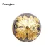 Golden Black Luxury Round Leaf Handle Fashion Walking Stick For Party Cane Elegant Deluxe Box 95cm Performance Stage Cane_desvips.com