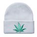 3D Embroidered Tree Leaves For Men And Women Students Pullover Beanie Warm Knitted Hat_desvips.com