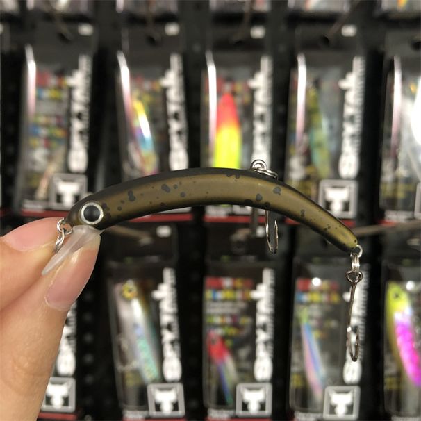 Japan VALKEINDIMENSIONL 6cm Sinking Floating Trout Minnow Management Field Lure Bait 8096_desvips.com