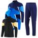 Autumn And Winter Sports Suit For Men, Professional Running, Cycling, And Football Training Wear, Loose, Breathable, Versatile, Full-zip Clothing_desvips.com