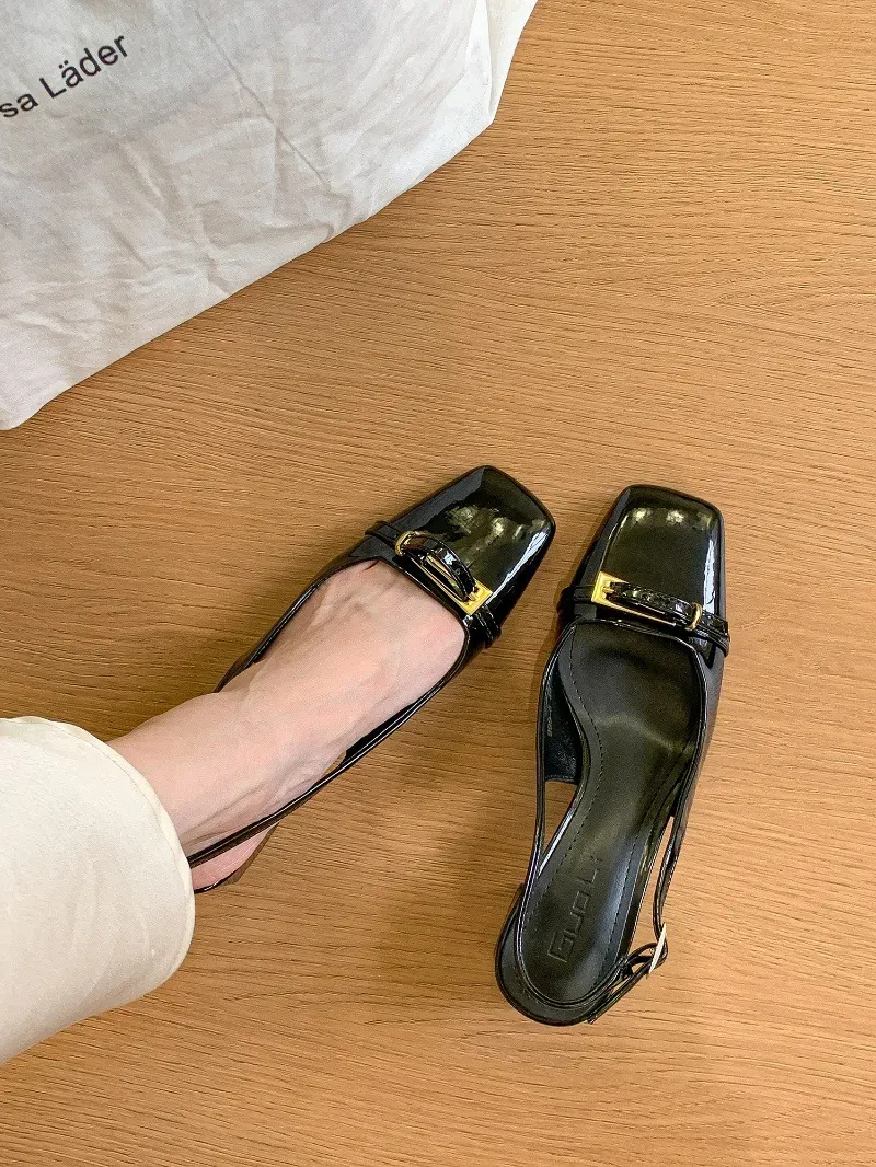 High Heel Leather Shoes: Elegant Style For Women | Vintage, Versatile, Apricot, Beige, Black F008_desvips.com