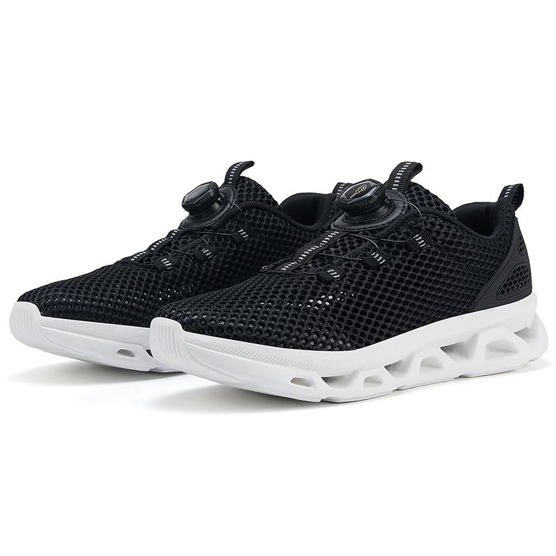 Men's Breathable Mesh Outdoor Hiking Anti-slip Quick-drying Couples Beach Lightweight Sports Shoes_desvips.com
