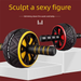 Muscle Wheel Home Silent Exercise Roller Belly Reduction Abdominal Machine Sports Fitness Equipment_desvips.com