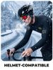 ROCKBROS Fahrradmütze Winter Mütze Warm Elastisch Brille-Schlitz Für 54–61 Cm_desvips.com