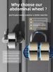 Four-Wheel Wheel Automatic Rebound 2025 New Model Home Use Belly Slimming Abdominal Muscle Training Device Fitness_desvips.com