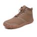 Unisex Waterproof Snow Boots With Fleece Lining - High Top Winter Shoes For Outdoor Activities, Slip-Resistant & Warm_desvips.com