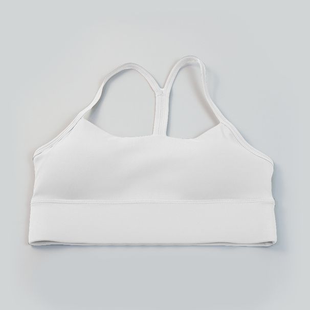 Yoga Wear Y Women's Sports Fitness Underwear Double-Sided Brushed Tight-Fitting Thin Strap Beautiful Back Camisole Bra_desvips.com