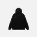 Street oversized loose fitting women's pentagonal star patch embroidered printed hoodie personality zipper sweater men's_desvips.com