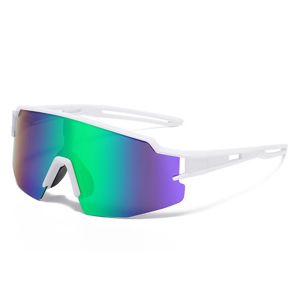 Outdoor Sports Cycling Glasses Colorful Film Men And Women One Piece Windproof Mountain Climbing Running Cycling Sunglasses_desvips.com