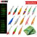 14pcs/box Egi 10cm Glow Horizontal Squid Jig Large Octopus Baits UV Shrimp Lure Saltwater Cuttlefish Tackle_desvips.com