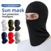 Cycling Face Milk Silk Windproof Dustproof Sunscreen CS Mask Amusement Park Karting Helmet Head Cover_desvips.com
