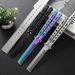1PCS Foldable Comb Stainless Steel Butterfly Knife Comb Beard Moustache Brushe Salon Hairdressing Styling Tool_desvips.com