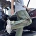 Army Green Button Design Cargo Men's Summer Quick-Dry Sports Outdoor Hiking American Style Tactical Pants_desvips.com