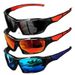 New Cross-Border Men's Fashion Colorful Film Outdoor Night Vision Driver Driving Sunglasses Cycling Sports Glasses_desvips.com