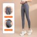 Bare Sensation Waist Peach Spor Yoga High Elasticity Butt Lift Tight Breathable Quick Dry Seamless Running Fitness_desvips.com