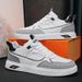 Men's Low-Top Casual Sports Fashion Basketball Sneakers Street Style Skateboarding Shoes For Teens_desvips.com