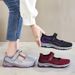 Women's shoes Breathable light comfortable casual shoes flying woven shoes_desvips.com