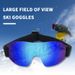 Children's Single-layer Skiing Glasses High-definition Colorful Snow Riding Windproof And UV Resistant Goggles_desvips.com