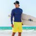 2025 New Men's Diving Long Sleeve Sun Protection Quick-Dry Swimsuit Jellyfish Surfing Suit Snorkeling Set_desvips.com