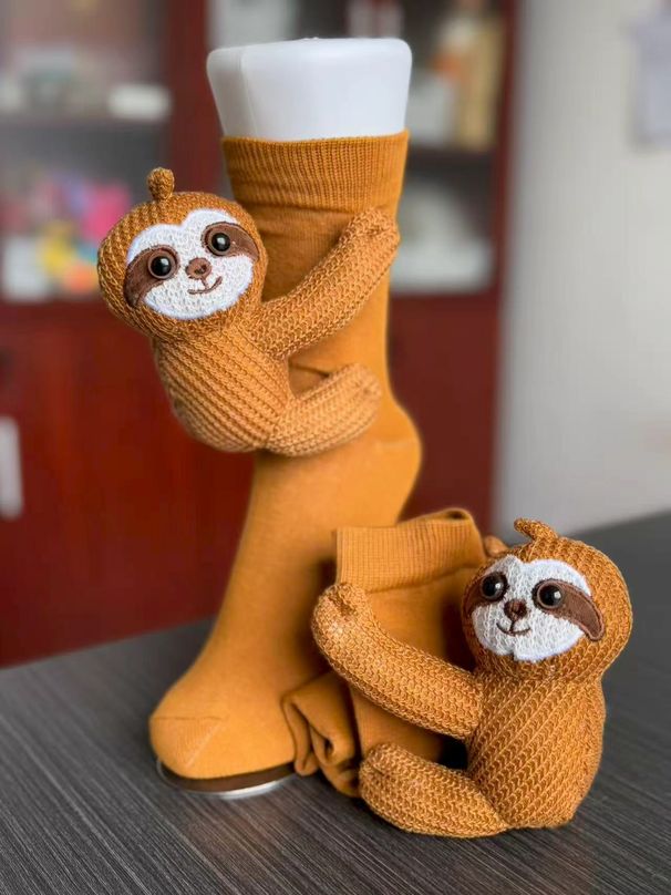 Cross-Border New Product Animal Socks Christmas Knitted Floor Warm Cute Autumn And Winter_desvips.com