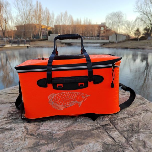 Foldable Live Fish EVA Thick Box With Breathable Holes Water Bucket Fishing Supplies_desvips.com