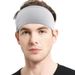 Wide Sports Headband,Elastic Sweat Wicking Workout Hair Band Non‑Slip Yoga Running Cycling Sweatband For Men Women_desvips.com