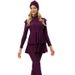 Muslim Swimwear Ladies Conservative Swimsuit Women Beach Swimsuit Burkini + Chest Pad_desvips.com