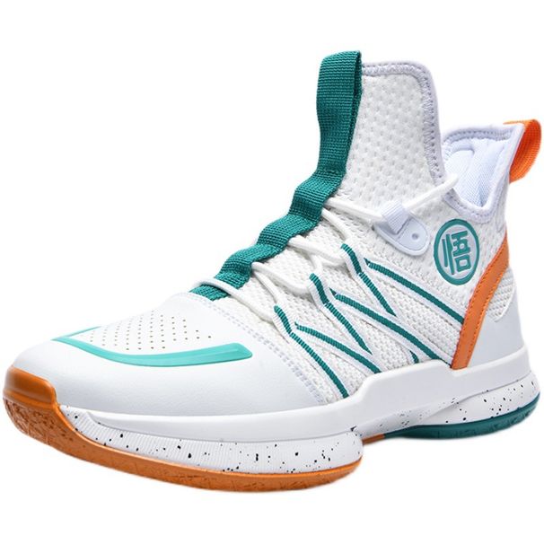 Mesh High-top Basketball New Sports Shoes For Students Cement Floor Practical Sneakers With Rubber Sole_desvips.com