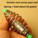 Bottom Full Set Beads Diamond Shape Reverse Ground Lure Knot European Style Carp Fishing Rig_desvips.com