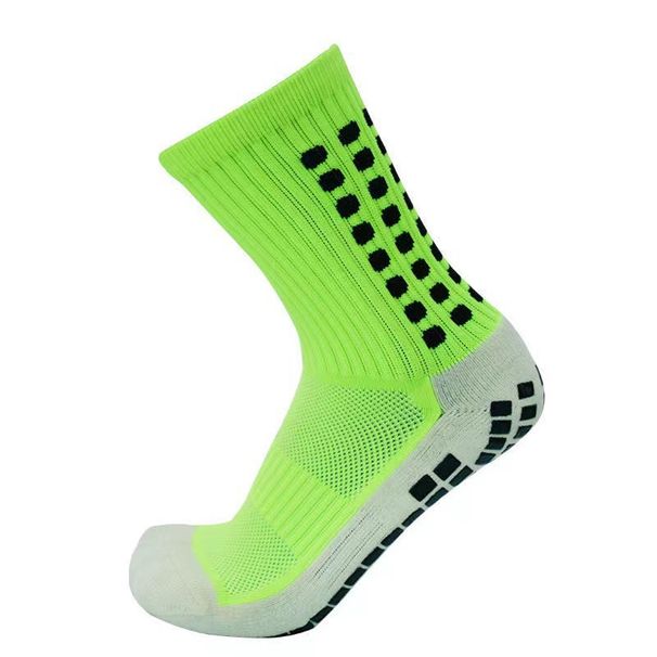 Soccer Socks Thickened Towel Bottom Socks Non Slip Rubber Block Men's Mid Tube Training And Competition Football Socks Sports_desvips.com