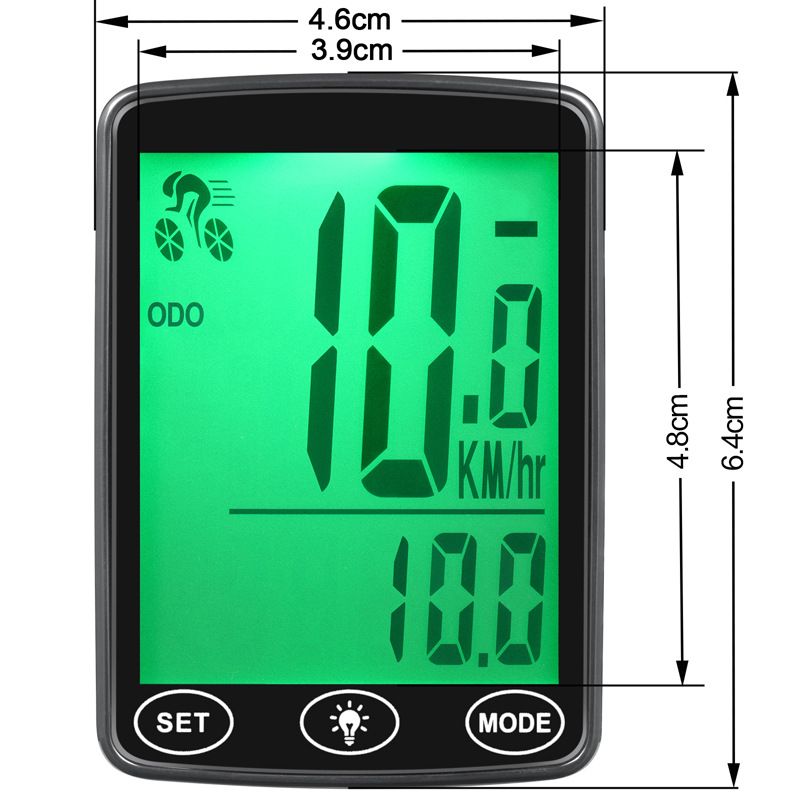 2024 New Wired Touch Screen Bicycle Computer Mountain Bike Speedometer Cadence Meter_desvips.com