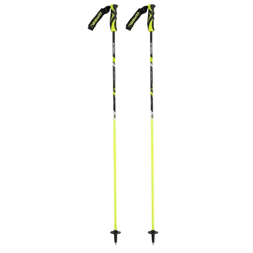 CARBON CLASSIC SC Lime – Gabel Freestyle And Alpine Ski Poles_desvips.com