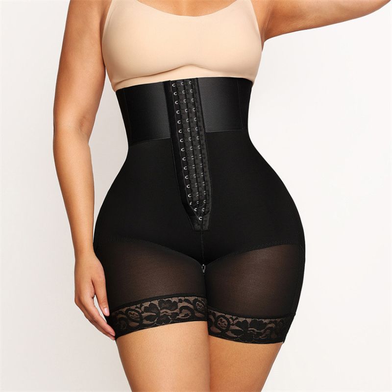 Women High Waist Body Shaper Butt Lifter Slim Shapewear BBL Shorts Tummy Control Bandage Panties_desvips.com