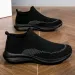 Slip-On Mens New Couple Sneake Stretch Fabric Light Comfortable Walking Casual Shoes Breathable Unisex Men Women_desvips.com