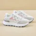 Free Shipping Design Women's Versatile Flat Durable Sports Breathable And Casual Student Anti-slip Running Shoes_desvips.com