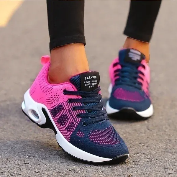 2026 Women Dance Breathable Mesh Outdoor Light Weight Sports Shoes Casual Walking Sneakers Tenis Feminino Zapatos Mujer_desvips.com