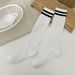 Youth Summer Soccer Socks Striped Long Breathable Sweat Wicking Sports Outdoor Accessories_desvips.com