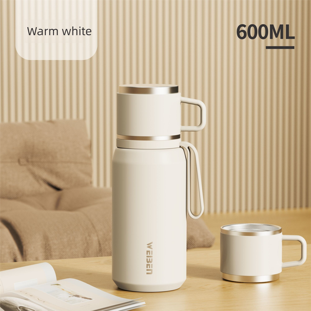 Stainless Steel Insulated Large Capacity Men And Women Separation Tea High Appearance Office Outdoor Portable Water Cup_desvips.com
