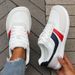 New Toe Women Casual Versatile Soft Sole Wide Last Walking Sneakers Breathable Mesh Comfortable Barefoot Shoes_desvips.com