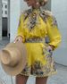 Women's Clothing women's fashion print suits_desvips.com