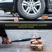 Thickened And Reinforced Matte Alloy Steel Black Rod Iron Car-mounted Self-defense Legal Weapon Baseball Bat_desvips.com