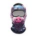 Tiger Print Electric Bike Riding Face Mask Windproof Lycra Cooling Sun Protection Ice Silk Sports Outdoor Headgear_desvips.com