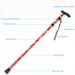 Walking Sticks For Elderly Women Men Lightweight Foldable Telescopic 93cm Adjustable Folding Floral Metal Cane Climbing Hiking_desvips.com