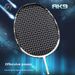 Guangyu Offensive Blade Carbon Fiber Lightweight 4U Adult Special Training Badminton Single Racket_desvips.com