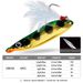 Iron Plae Long Casing Floaing S Spoon Shape Bloodworm Sequin Blood Groove Feaher Hook Meal Topmouh Culer_desvips.com