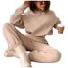 Women's Clothing autumn and winter new hooded sweatshirt casual sports suit_desvips.com