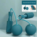 Dual-use Fitness With Weighted Ball, Wireless For Indoor Sports, Cordless Jump Rope_desvips.com