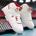 Men's Low-Top Casual Sports Fashion Basketball Sneakers Street Style Skateboarding Shoes For Teens_desvips.com